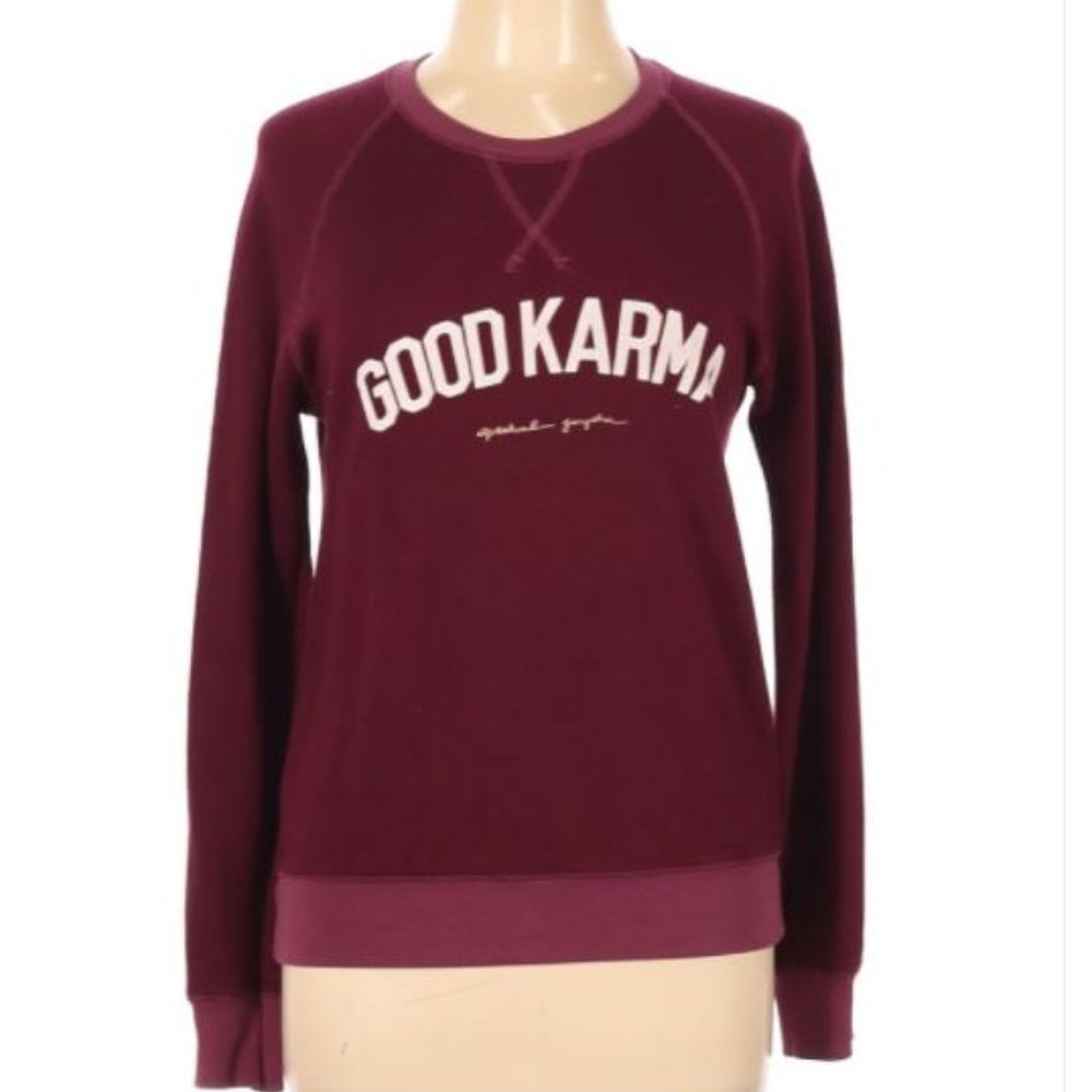 Spiritual Gangster Good Karma Boyfriend Sweatshirt